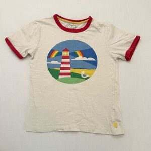 Little Bird Lighthouse Ringer Tee